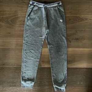 Abercrombie Kids Grey joggers Boys Sz 13/14